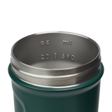 Dark Green Sport Stainless Steel Shaker Bottle | Color#Spruce Green