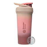 Sport Stainless Sleek shaker bottle with lockable lid and BlenderBall for smooth blends, featuring an insulated, easy-grip design and advanced blending technology. | Color#Berry Fade