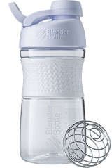BlenderBottle - SportMixer® - 20 oz Clear/White | Color#Clear/White_Size#20 oz